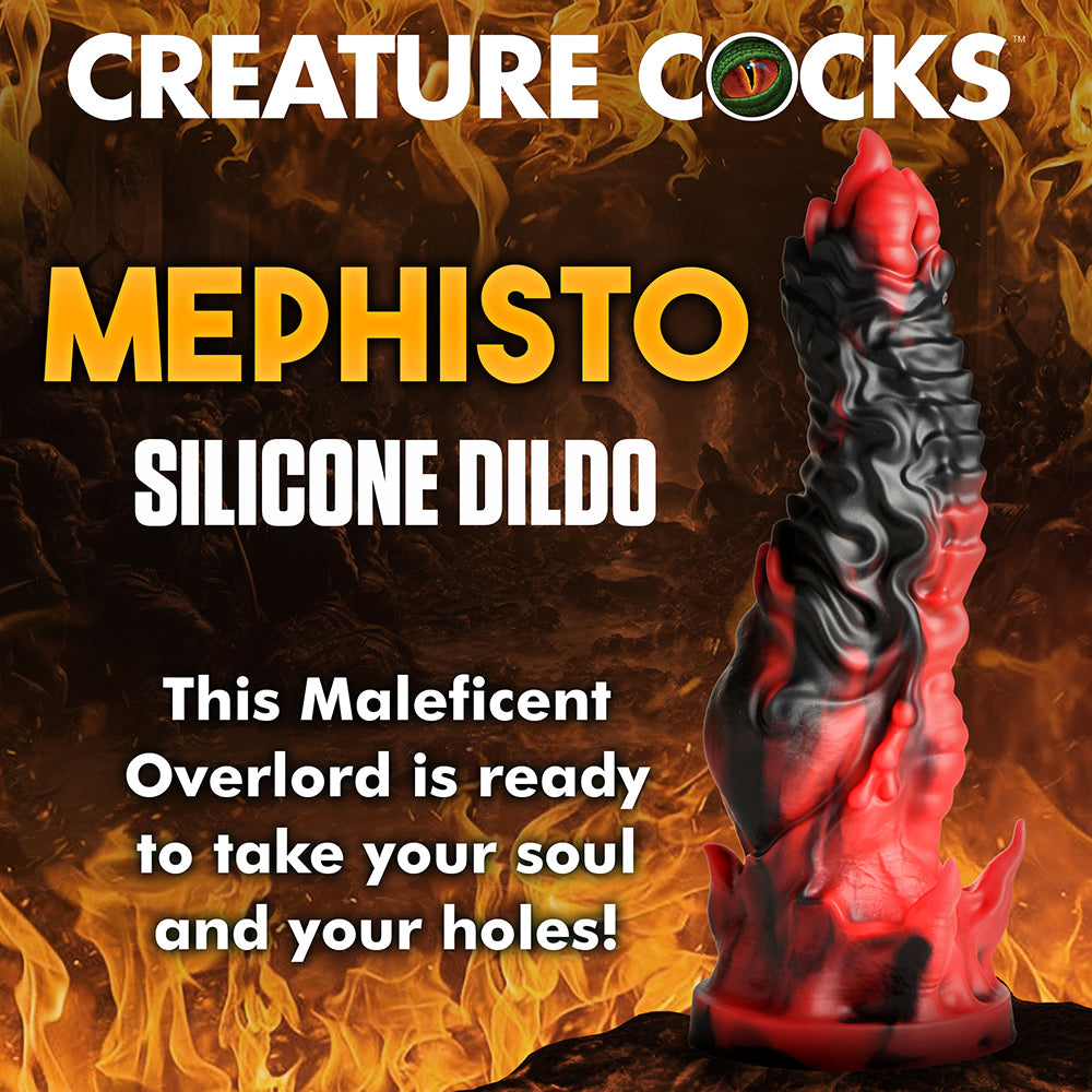 XR BRANDS - CREATURE COCKS MEPHISTO SILICONE DILDO