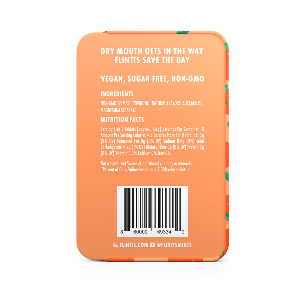 FLINTTS MINTS - SOUR TANGERINE - F STRENGTH 175