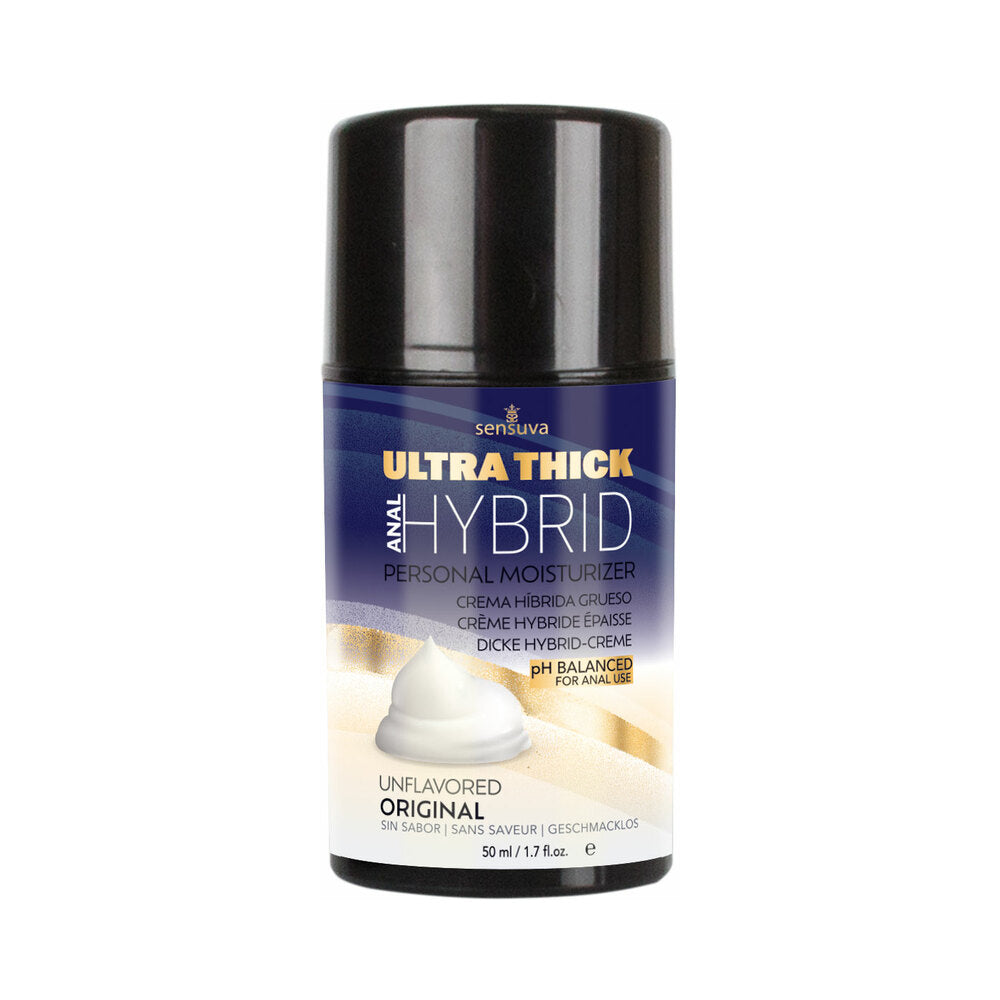 SENSUVA - ULTRA-THICK ANAL HYBRID PERSONAL MOISTURIZER HIGH PH FORMULA 1.7 OZ. BOTTLE