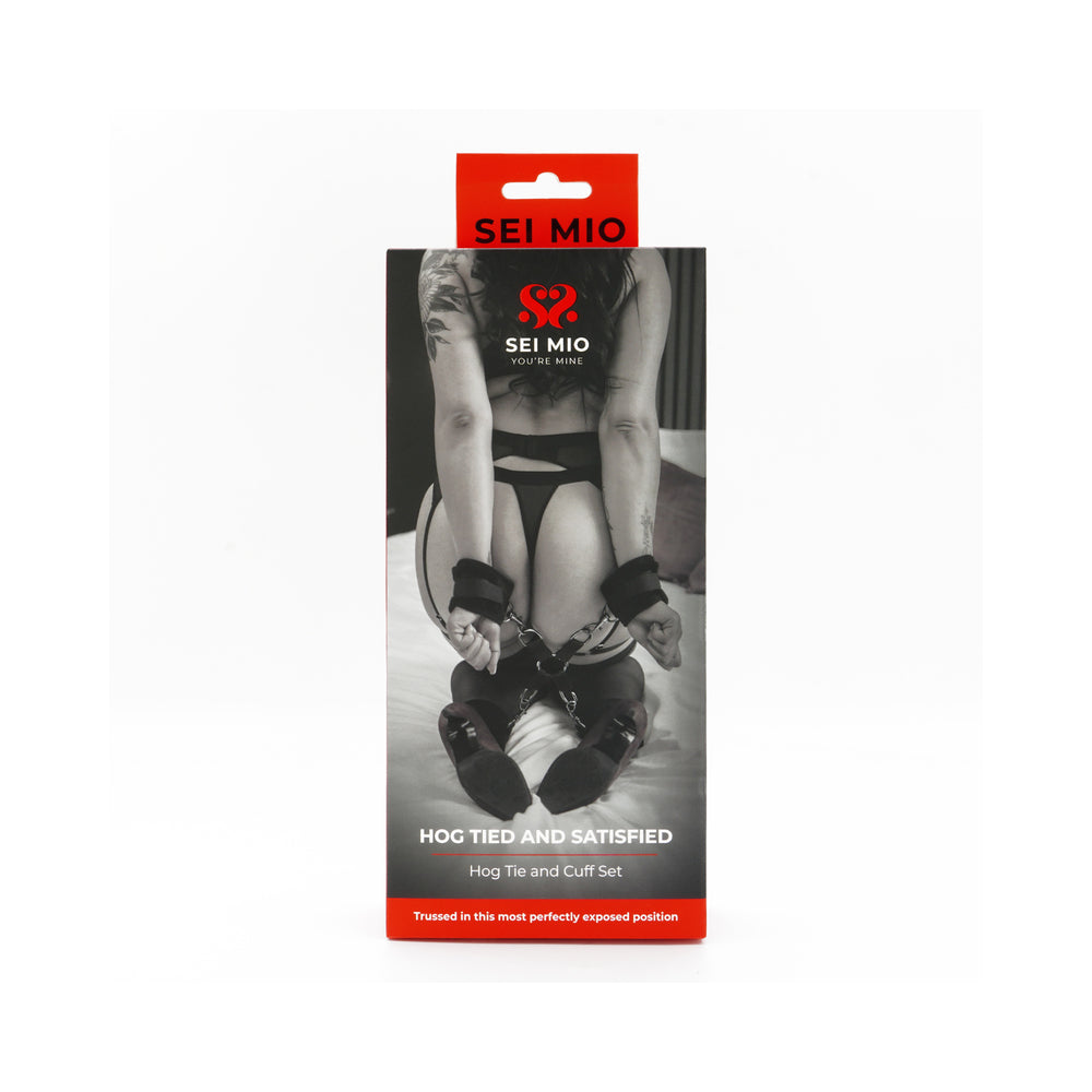 CREATIVE CONCEPTIONS - SEI MIO HOGTIED AND SATISFIED HOG TIE & CUFF SET