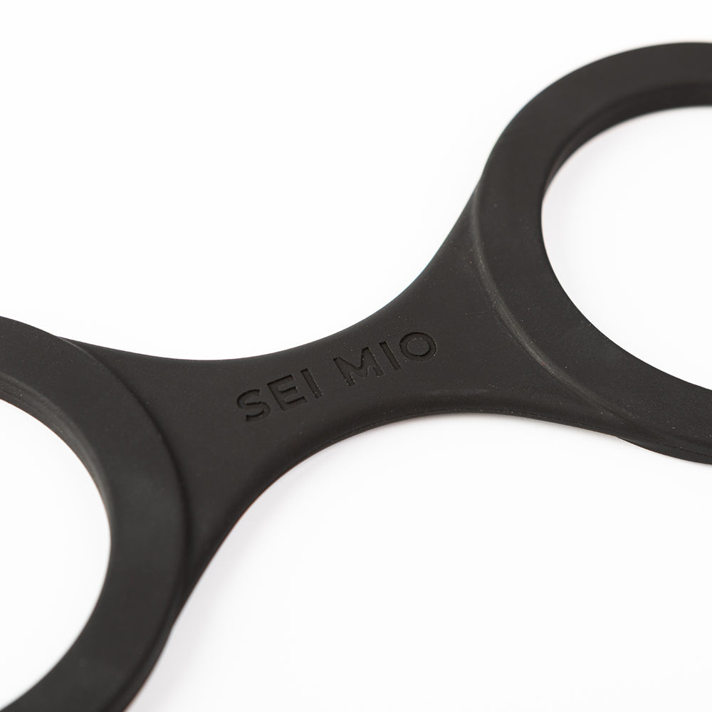 CREATIVE CONCEPTIONS - SEI MIO HANDI-CUFFS MEDIUM SUPER STRONG SILICONE RESTRAINT CUFFS