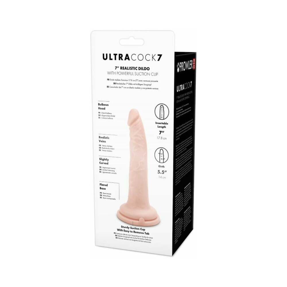 PROWLER RED - ULTRA COCK 7 IN. REALISTIC DILDO