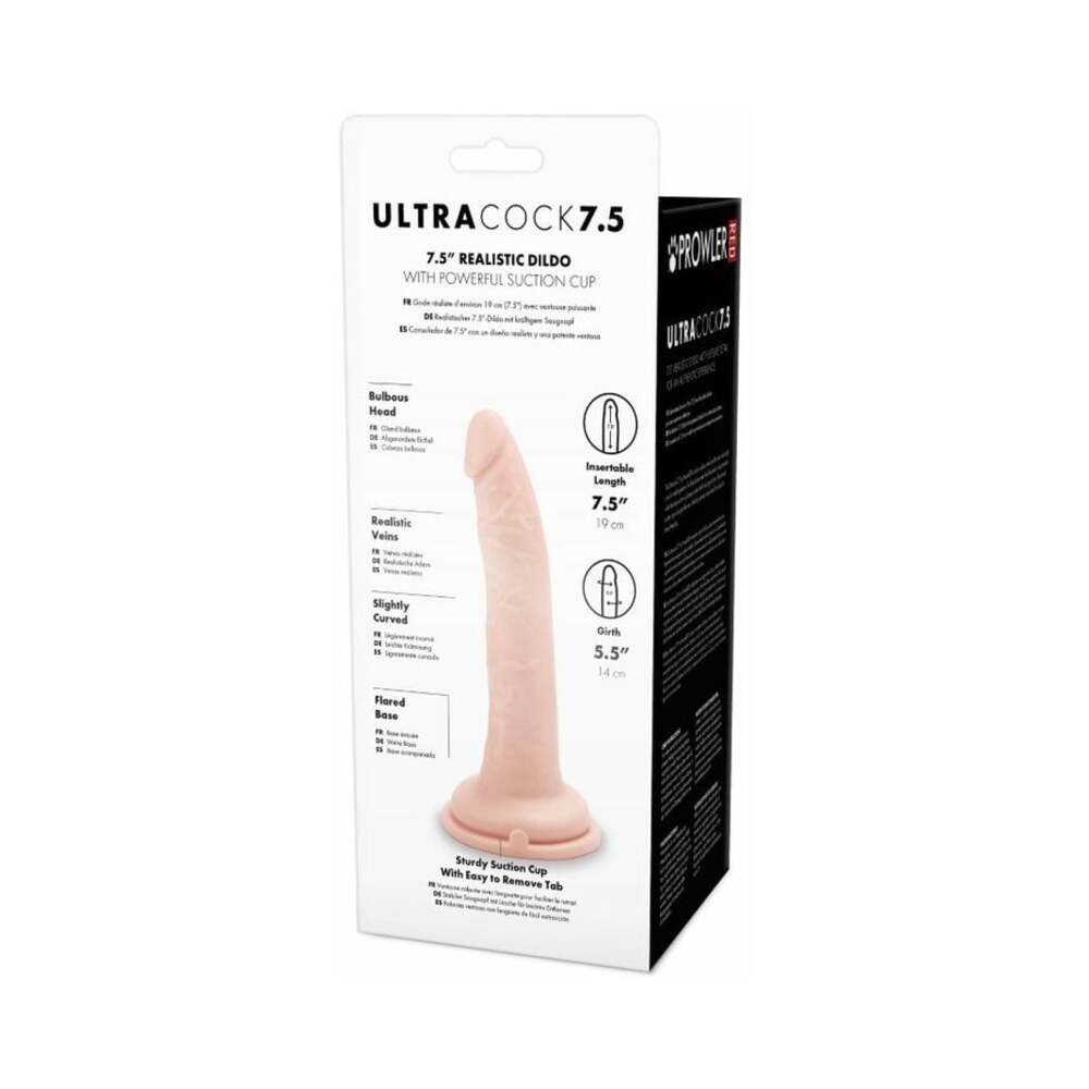 PROWLER RED - ULTRA COCK 7.5 IN. REALISTIC DILDO