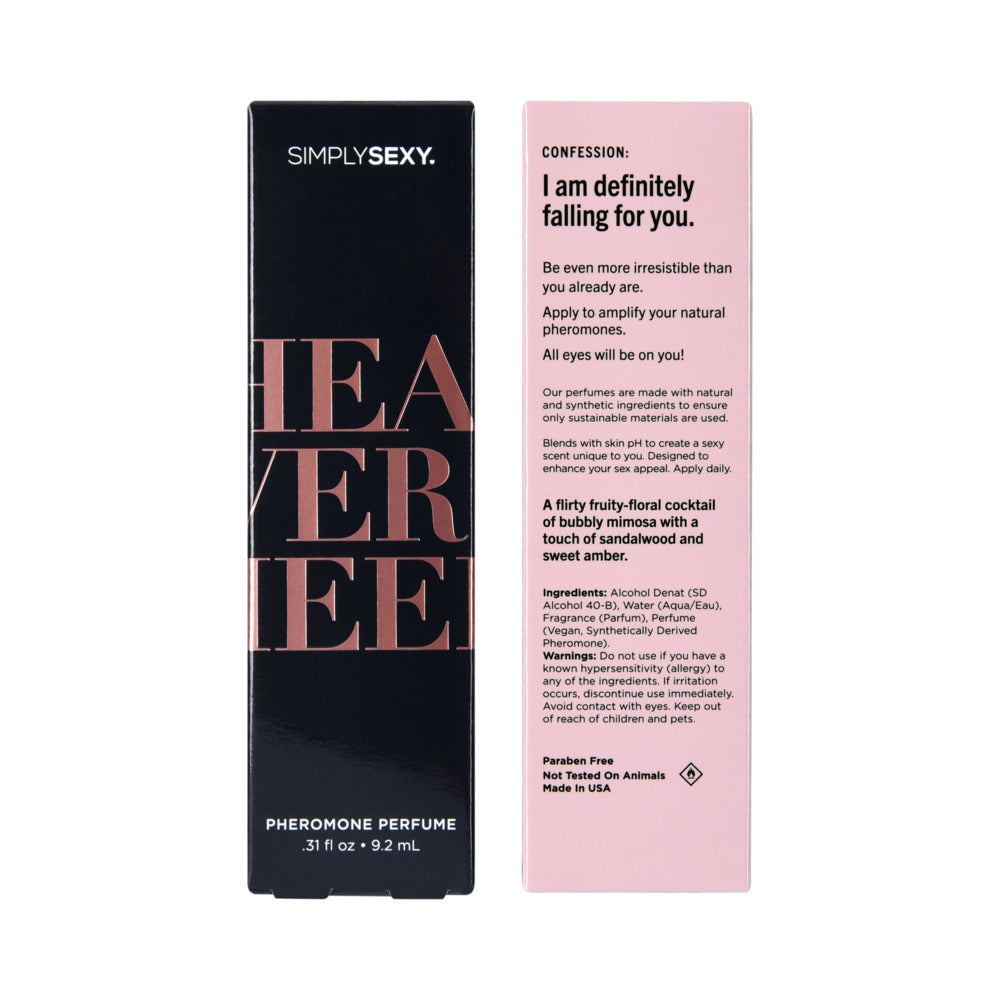 CLASSIC BRANDS - SIMPLY SEXY PHEROMONE PERFUME SPRAY HEAD OVER HEELS 0.31 OZ.
