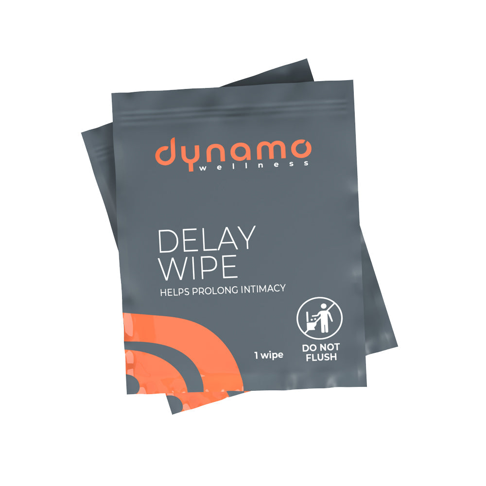 DYNAMO WELLNESS - DELAY WIPE 4% 18-PACK