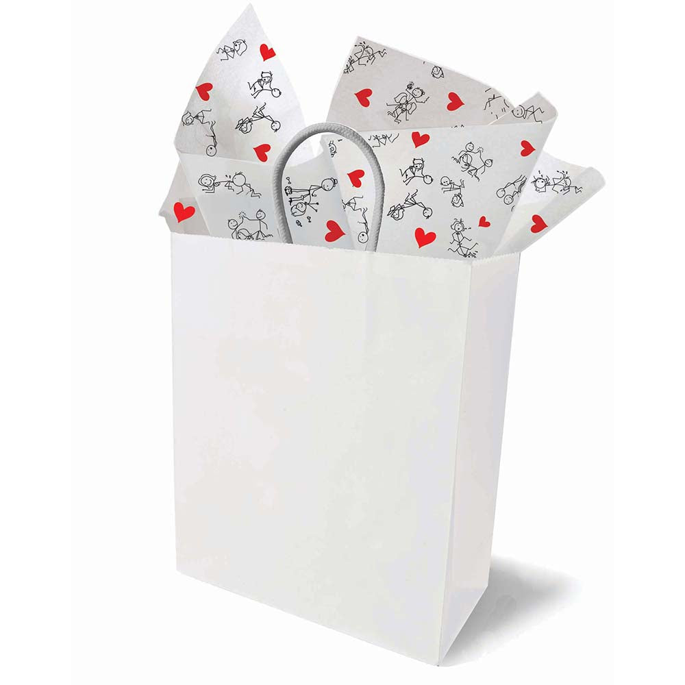 LITTLE GENIE - NAUGHTY STICK FIGURE TISSUE PAPER