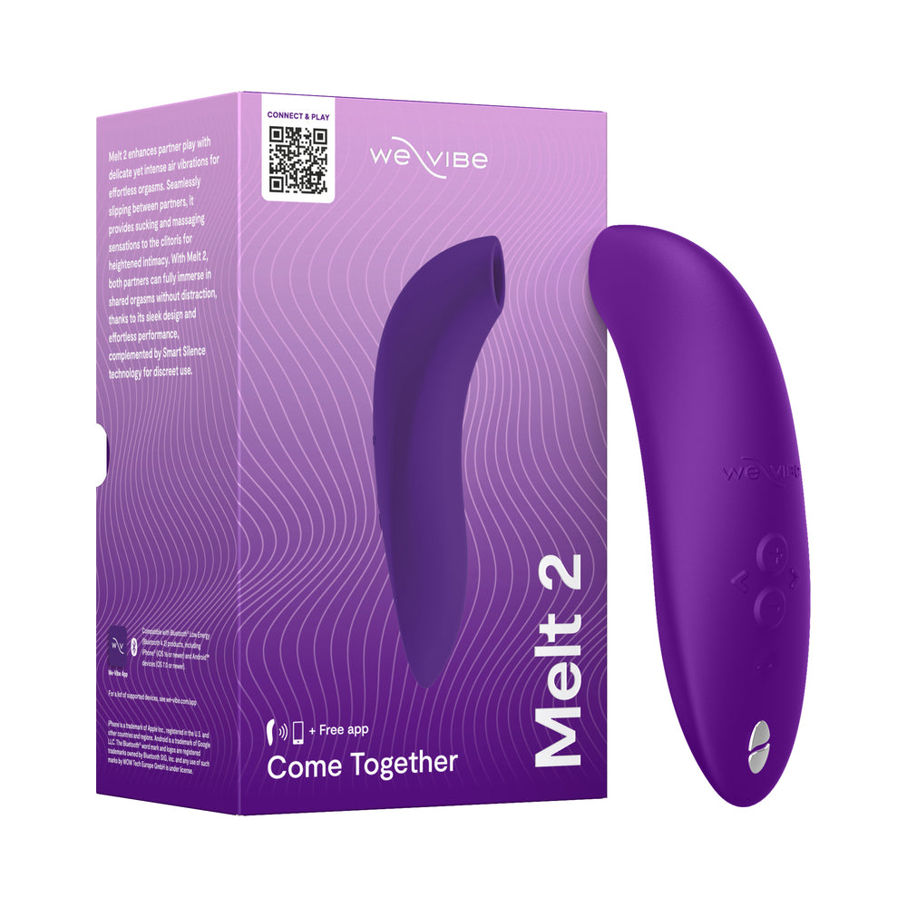 WE-VIBE - MELT 2 PLEASURE AIR CLIT STIM PURPLE