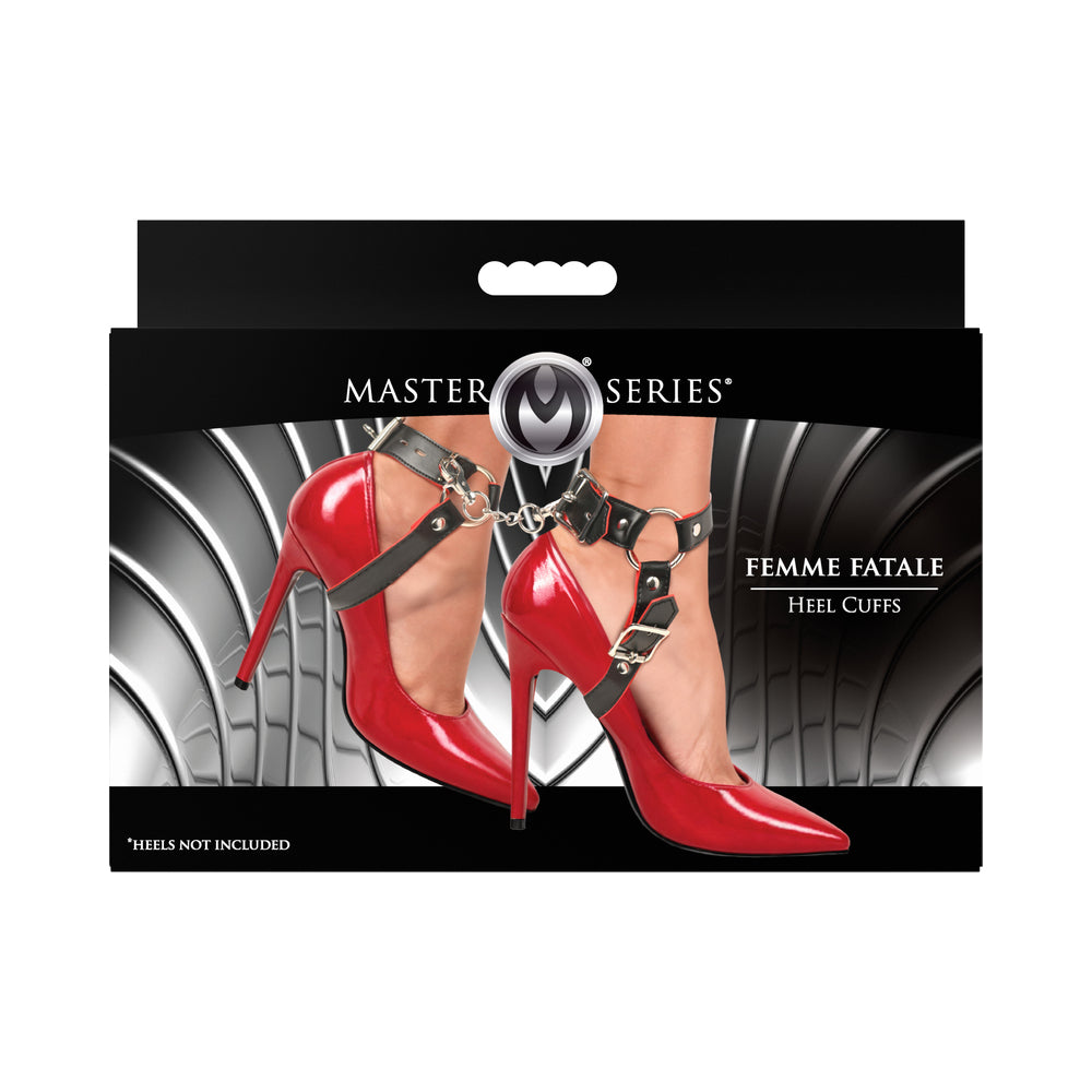 XR BRANDS - MASTER SERIES FEMME FATALE HEEL CUFFS