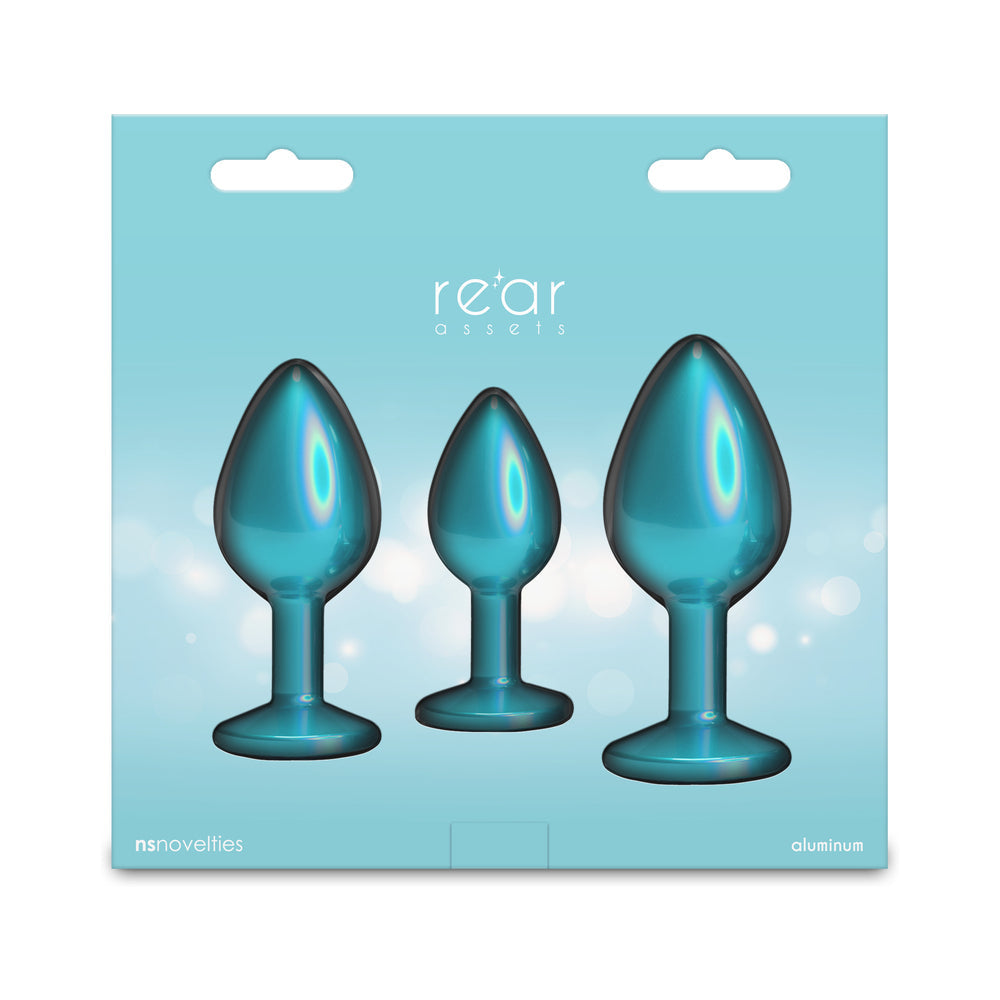 NS NOVELTIES - REAR ASSETS TRAINER PLUG KIT IRIDESCENT TEAL/TEAL