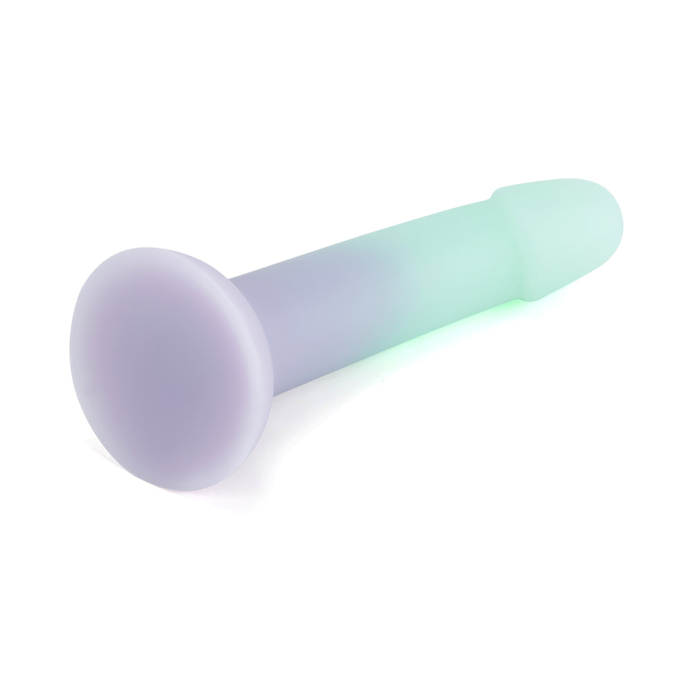 ADAM & EVE - DILDO DE SILICONE LÍQUIDO OMBRE CURVE