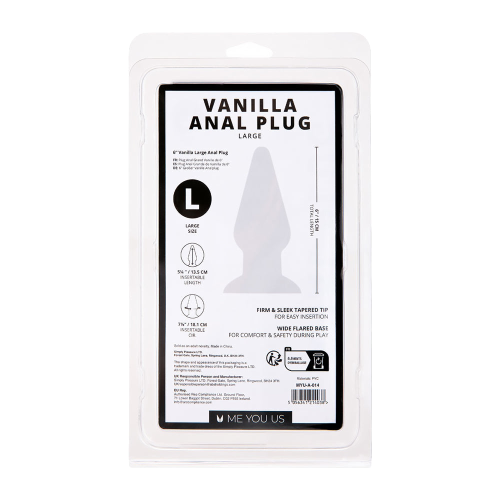 ME YOU US - LARGE ANAL PLUG