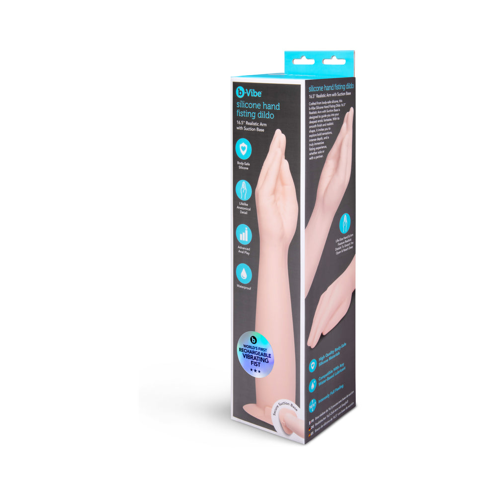 B-VIBE - DILDO DE SILICONE PARA FISTING
