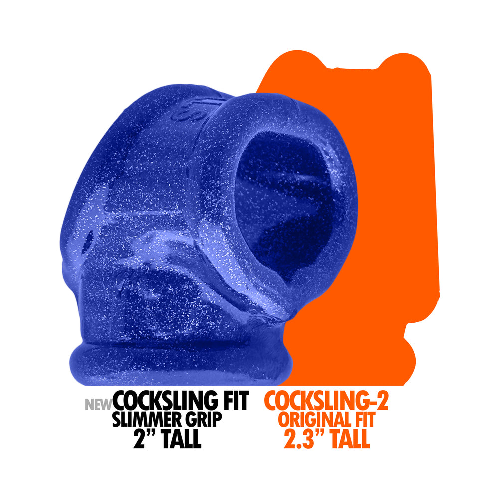 OXBALLS - COCKSLING FIT SLING BLUE FIRE
