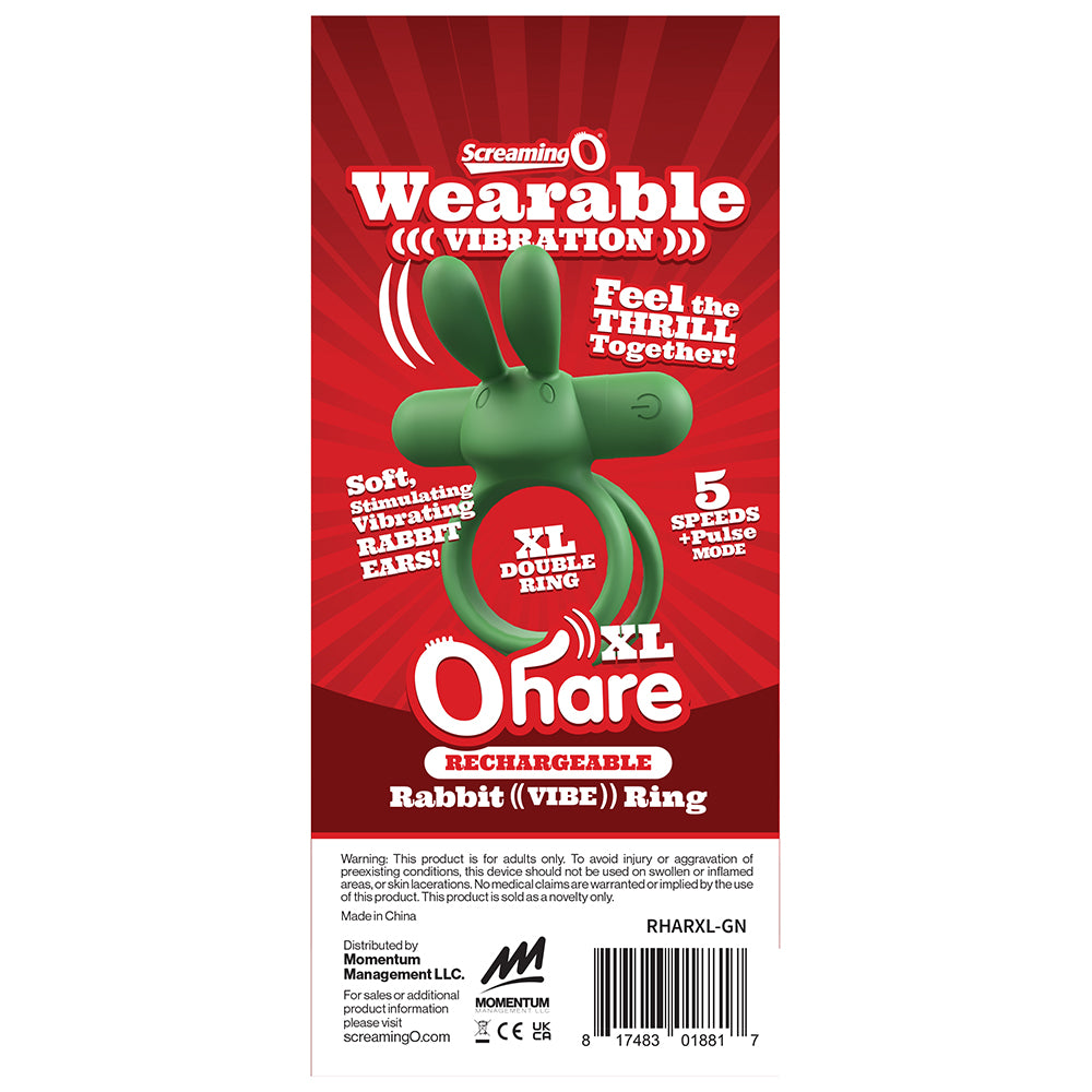 SCREAMING O - RECHARGEABLE OHARE