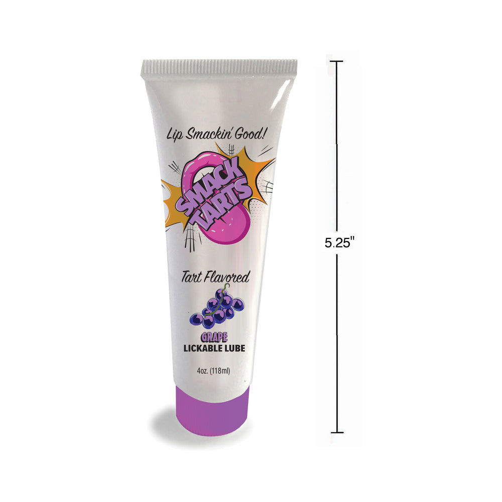 LITTLE GENIE - LUBRIFICANTE LAMBÍVEL SMACK TARTS UVA ÁCIDA 2 OZ.