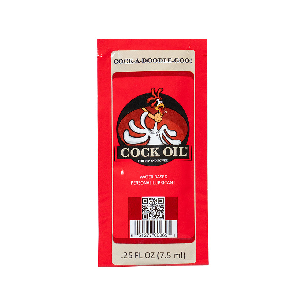 COCK OIL - BRANDED COLLECTOR'S EDITION DRUM WITH 25 FOIL PACKETS