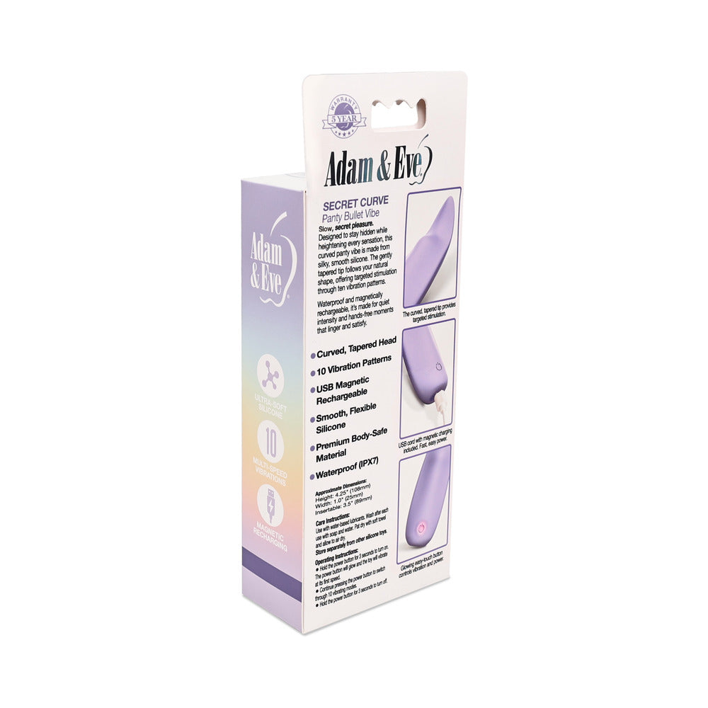 ADAM & EVE - SECRET CURVE PANTY BULLET VIBE