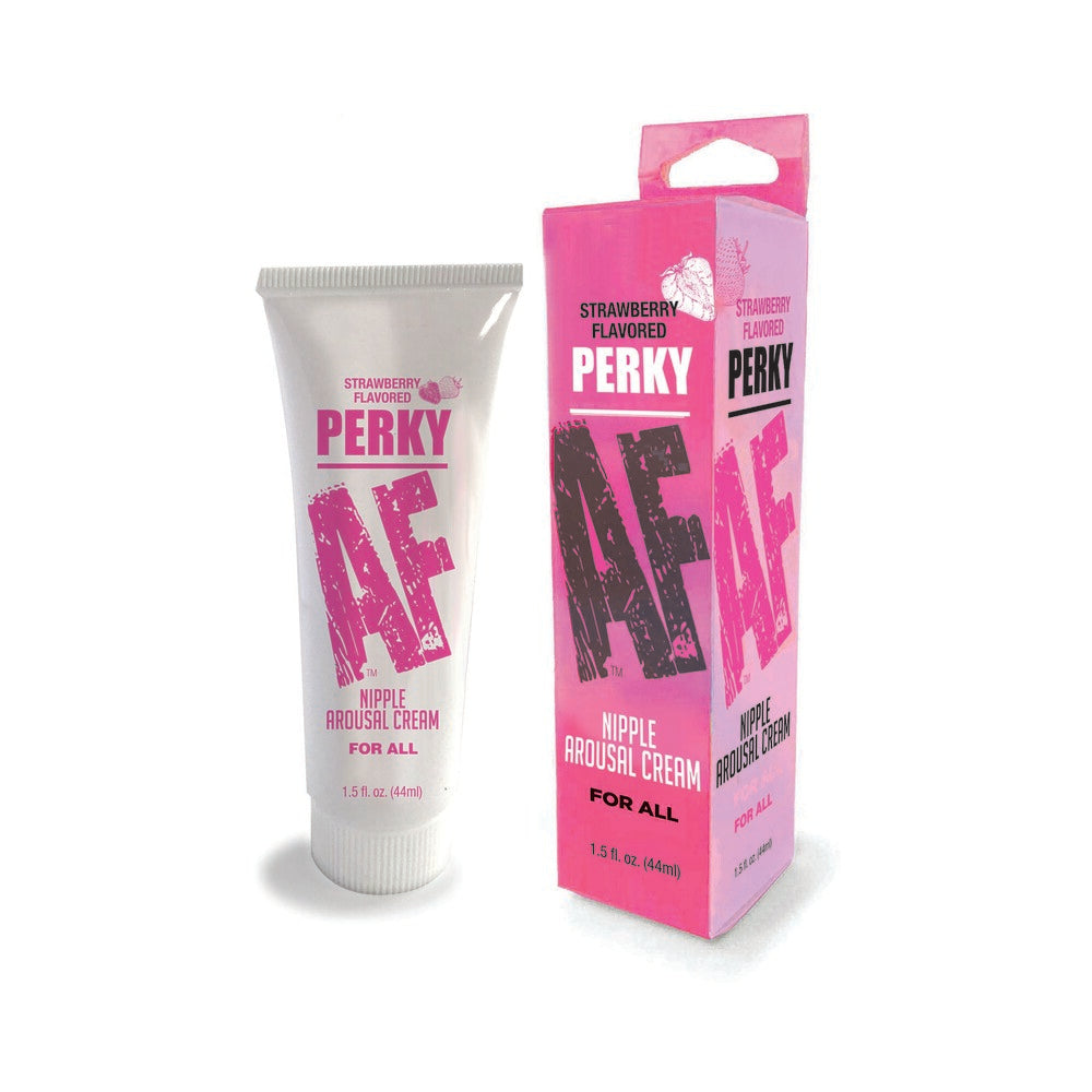 LITTLE GENIE - CREME DE EXCITAÇÃO DOS MAMILOS PERKY AF COM MORANGO 42,5 G