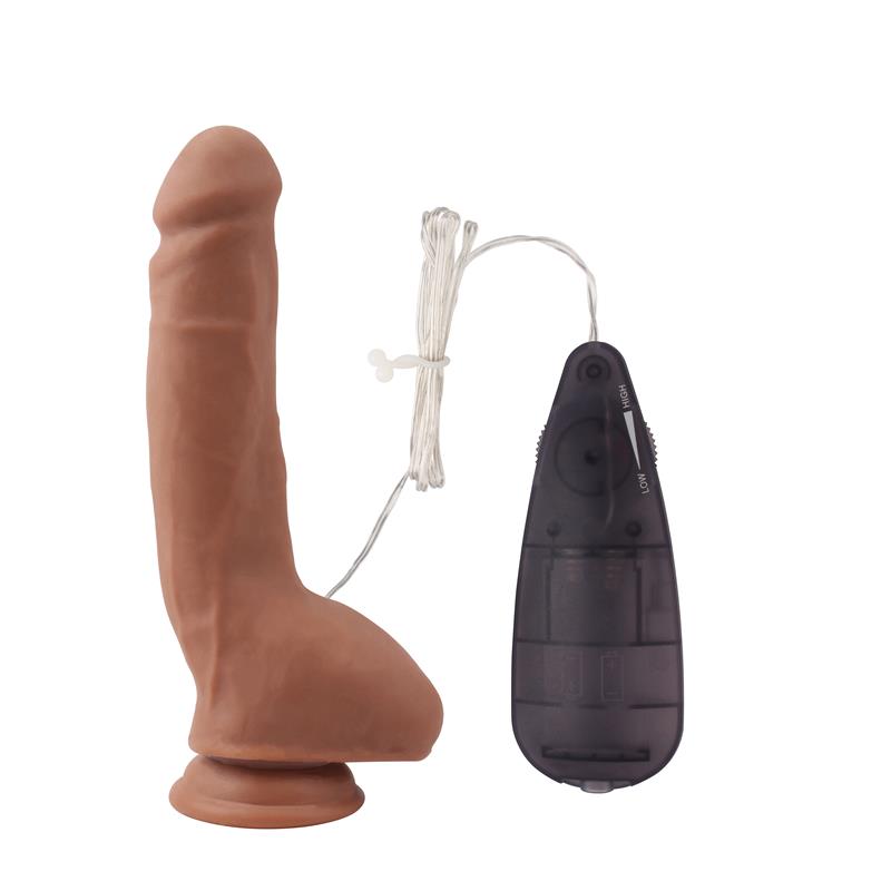 CHISA - 9.9 REAL FEEL DILDO CON VIBRACIÓN 23.5CM