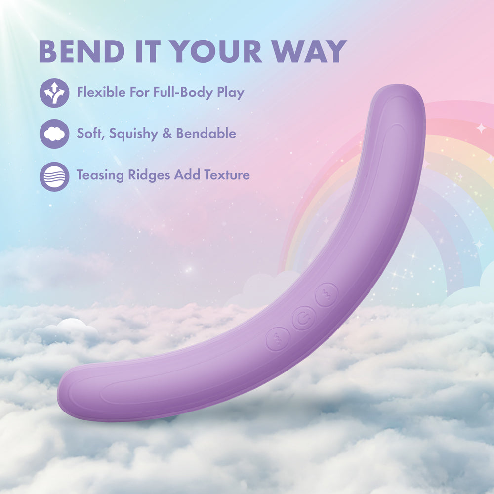 BLUSH - VIBRADOR DE PONTA DUPLA EM SILICONE PLAY WITH ME