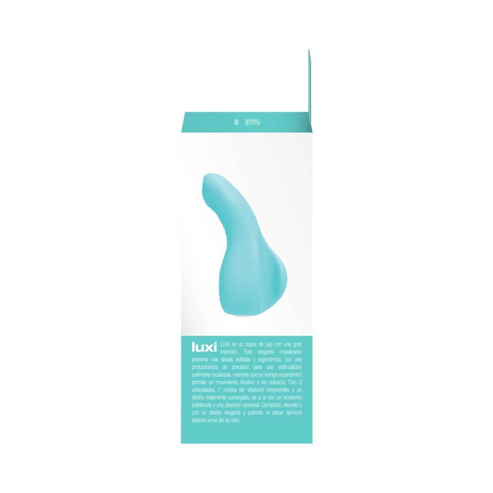 VEDO - LUXI VIBRADOR CLITORIANO DE DEDO RECARREGÁVEL TURQUESA