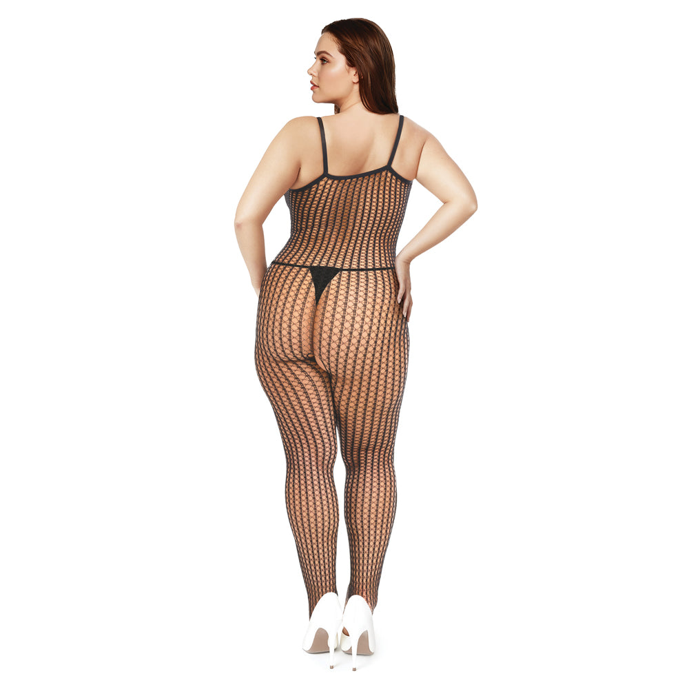 ME YOU US SIGNATURE - ME YOU US BODYSTOCKING SEM FUNDILHO TAMANHO QUEEN