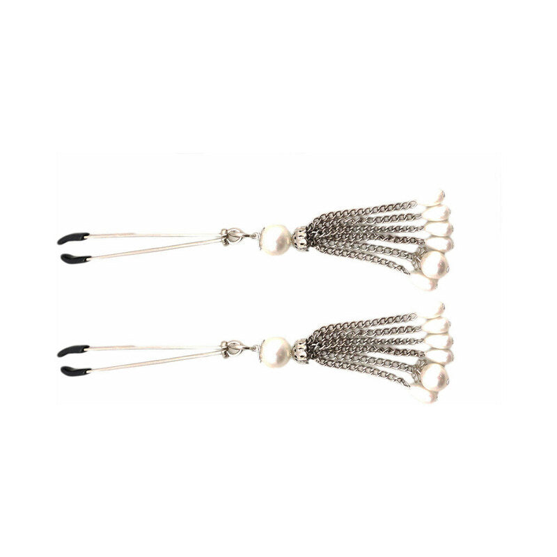 PHS INTERNATIONAL - BIJOUX DE NIP PEARL TASSEL NIPPLE CLAMPS