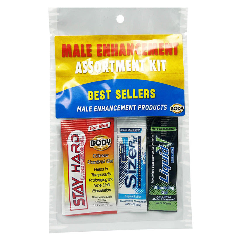 BODY ACTION - MALE ENHANCEMENT PRODUCTS ASSORTMENT KIT