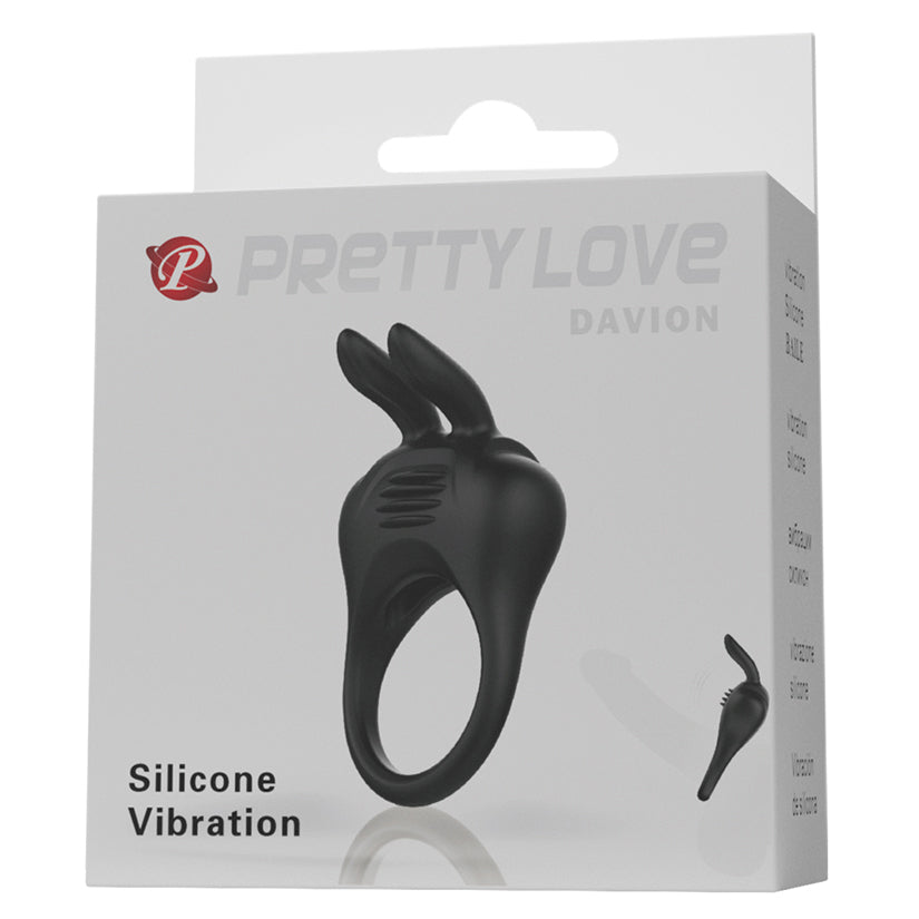 PRETTY LOVE - DAVION VIBRATING COCK RING