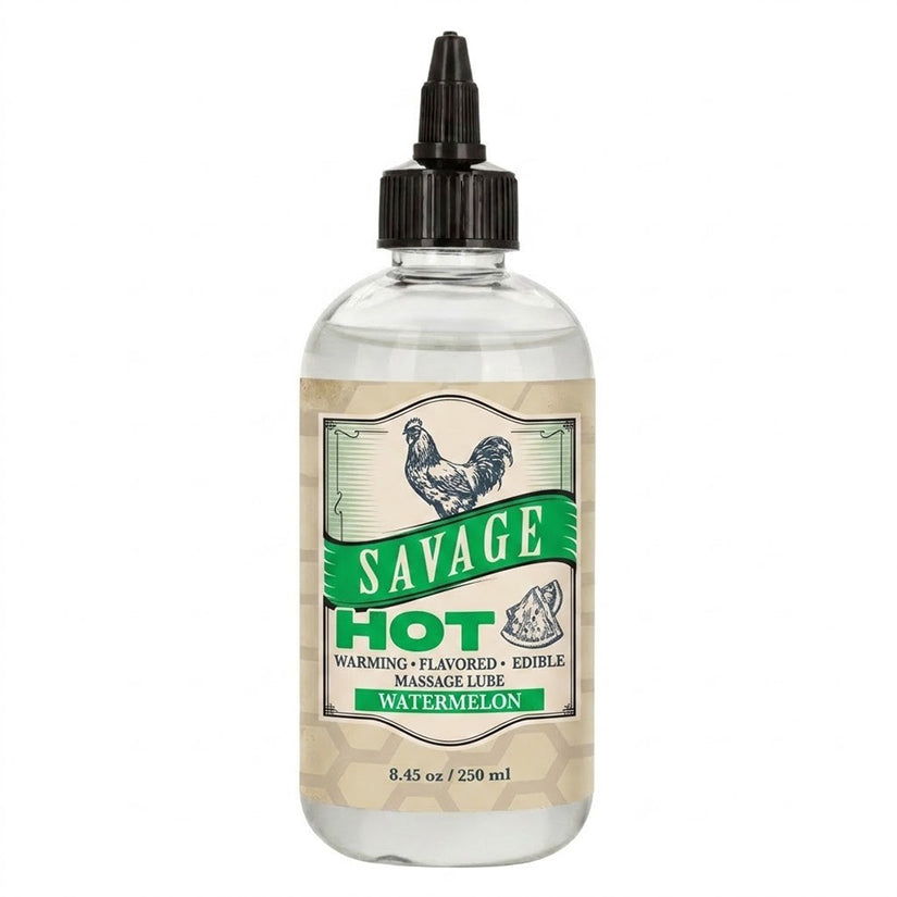 SAVAGE ME - SAVAGE SEX SAUCE HOT WATERMELON 8.45 OZ.