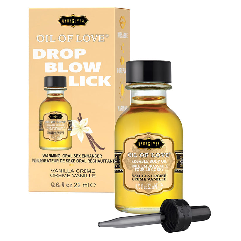KAMASUTRA - OIL OF LOVE VANILLA CREME .75 OZ.