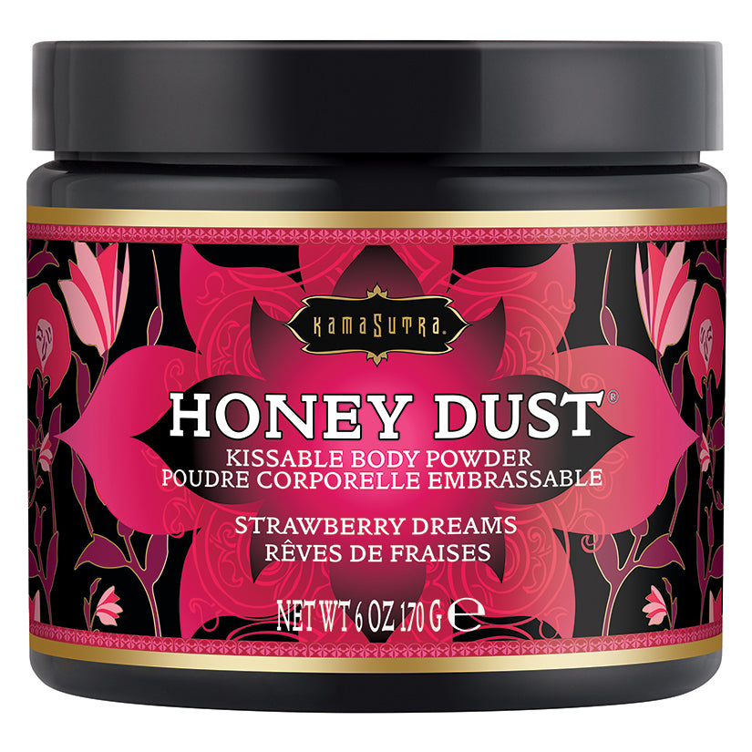 KAMA SUTRA - PÓ DE MEL STRAWBERRY DREAMS 6 OZ.