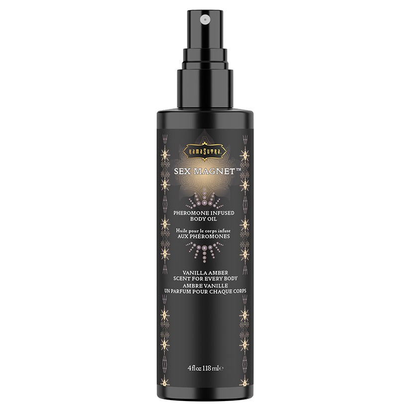 KAMASUTRA - SEX MAGNET BODY OIL SPRAY VANILLA AMBER 4 OZ.