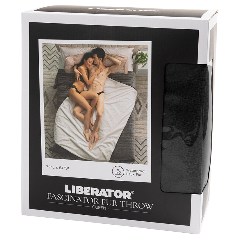 MANTA DE PELE LIBERATOR - FASCINATOR QUEEN PRETA