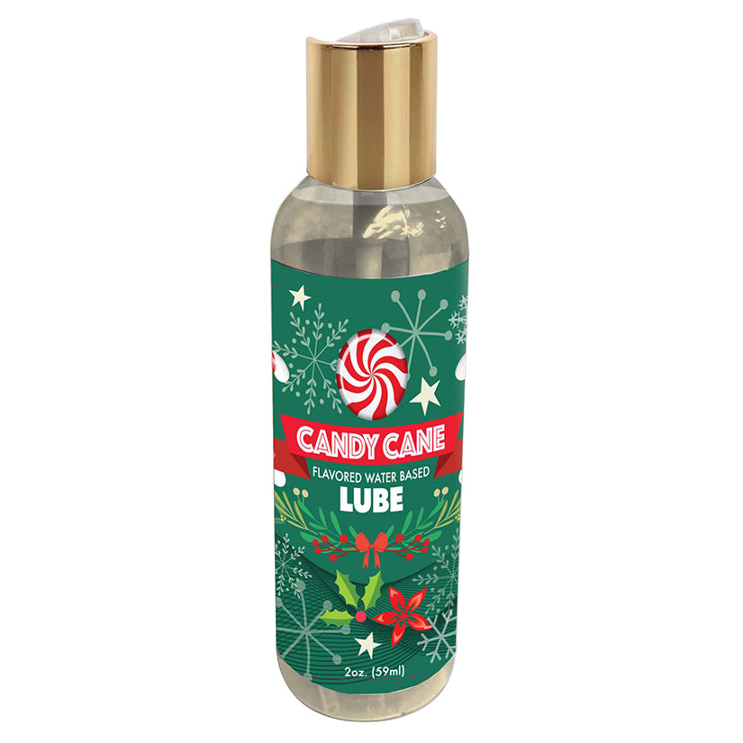 LITTLE GENIE - HOLIDAY LUBE CANDY CANE 2 OZ.