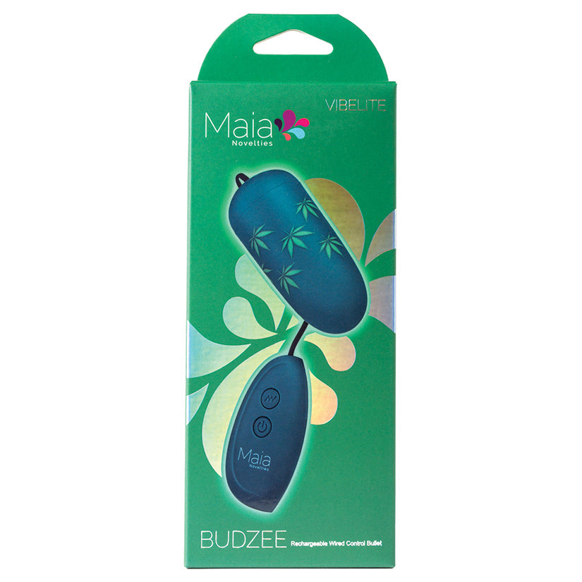 MAIA TOYS - MAIA VIBELITE 420 BUDZEE RECHARGEABLE WIRED REMOTE CONTROL BULLET