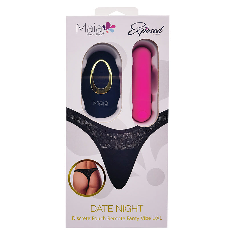 MAIA TOYS - MAIA DATE NIGHT JESSI REMOTE PANTY VIBE L/XL
