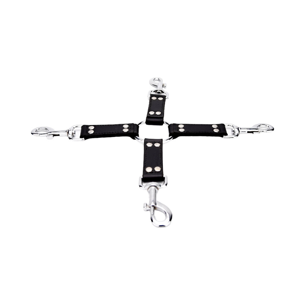 BOUND - LEATHER 4 WAY HOG TIE