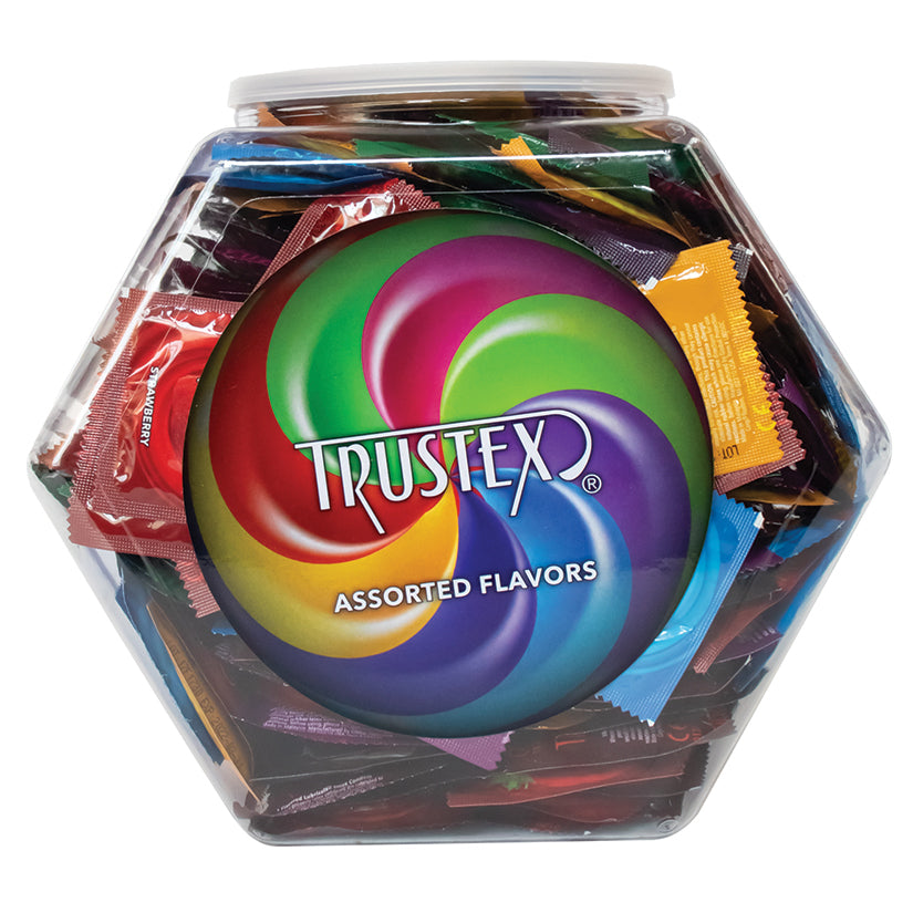 PARADISE MARKETING - PRESERVATIVOS TRUSTEX SABORES VARIADOS TAÇA 288 UNIDADES