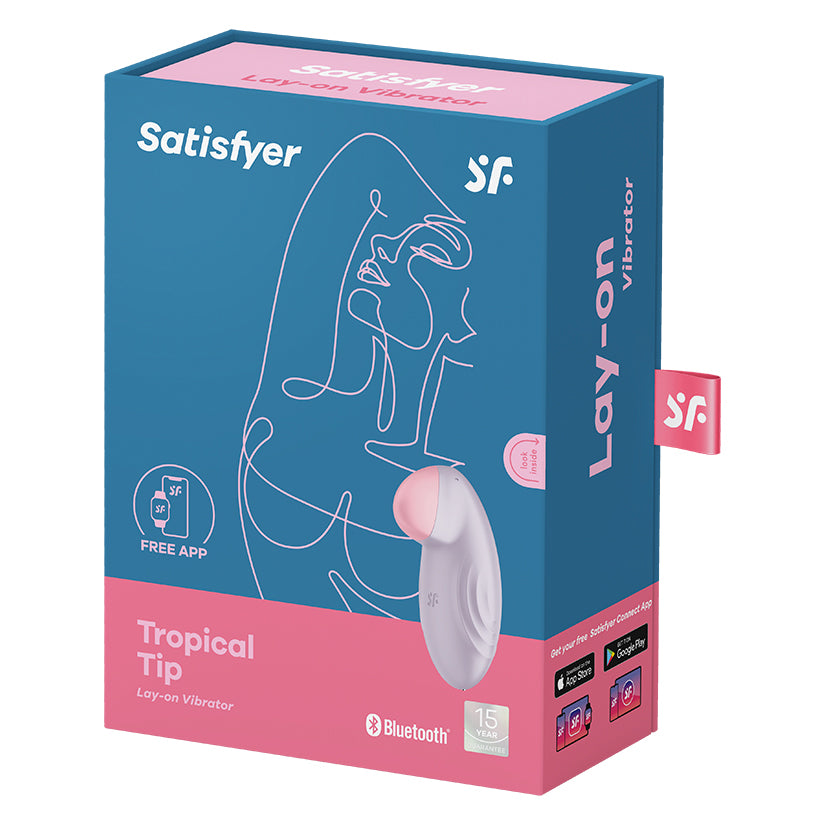 SATISFYER - TROPICAL TIP LILÁS CLARO