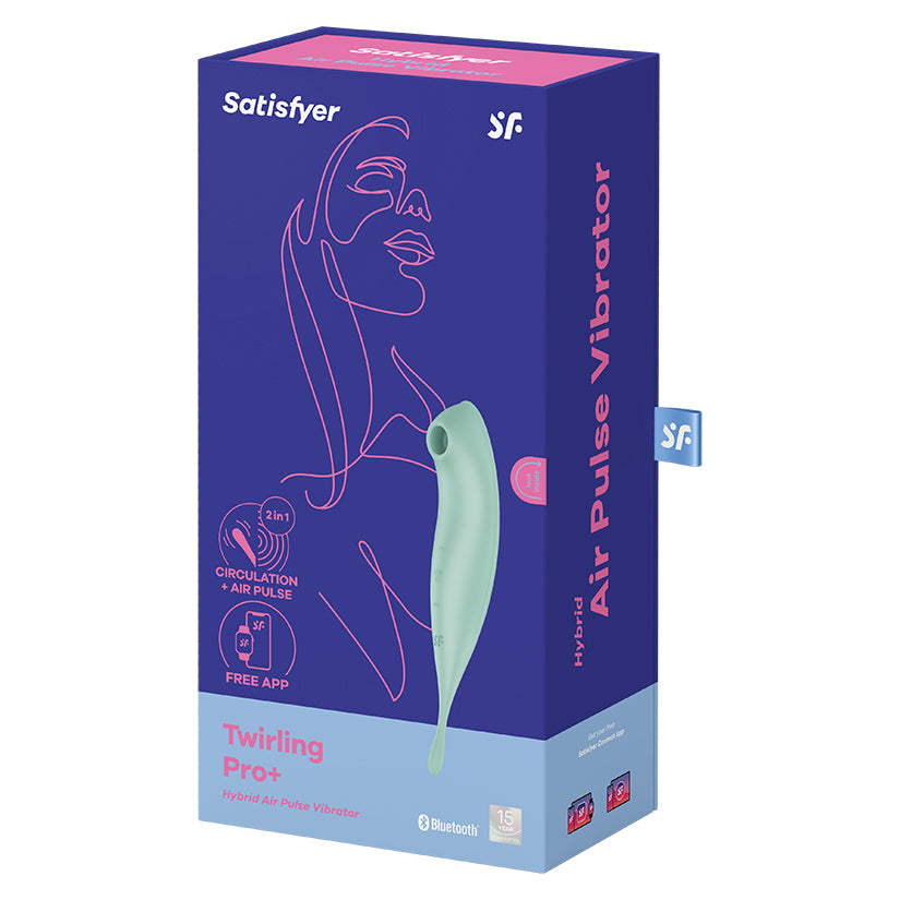 SATISFYER - TWIRLING PRO+ MINT