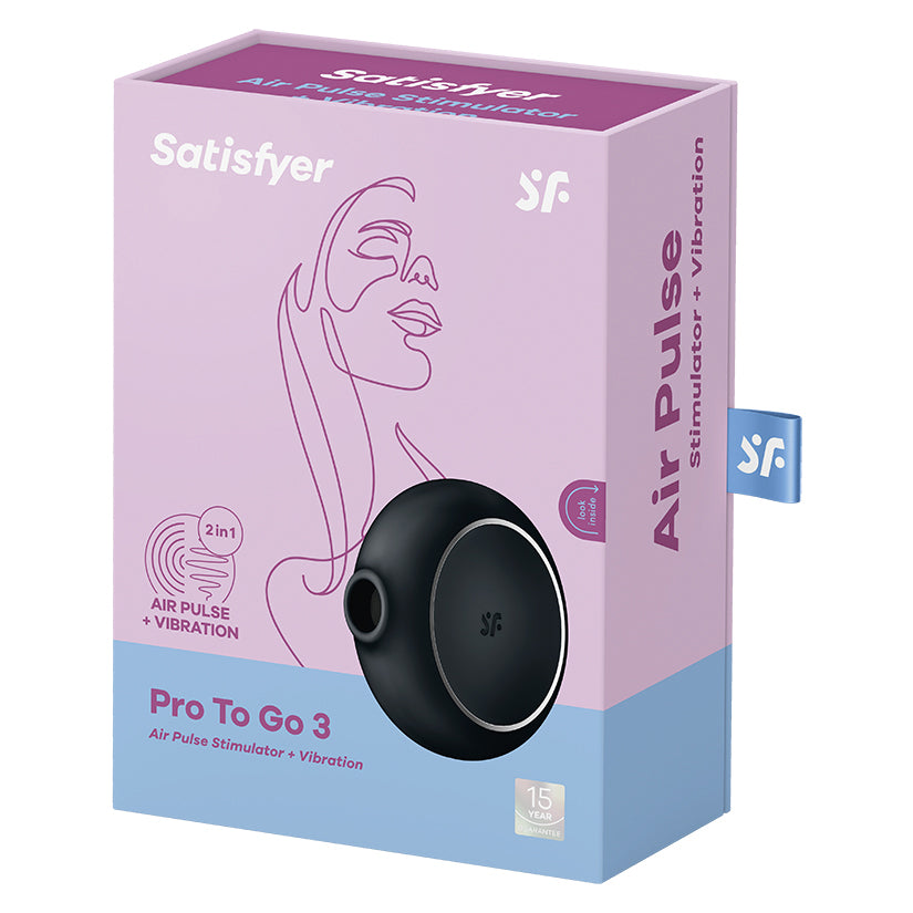 SATISFYER - PRO TO GO 3 PRETO