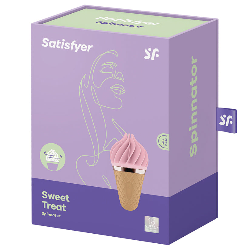 SATISFYER - SWEET TREAT SPINNATOR PINK