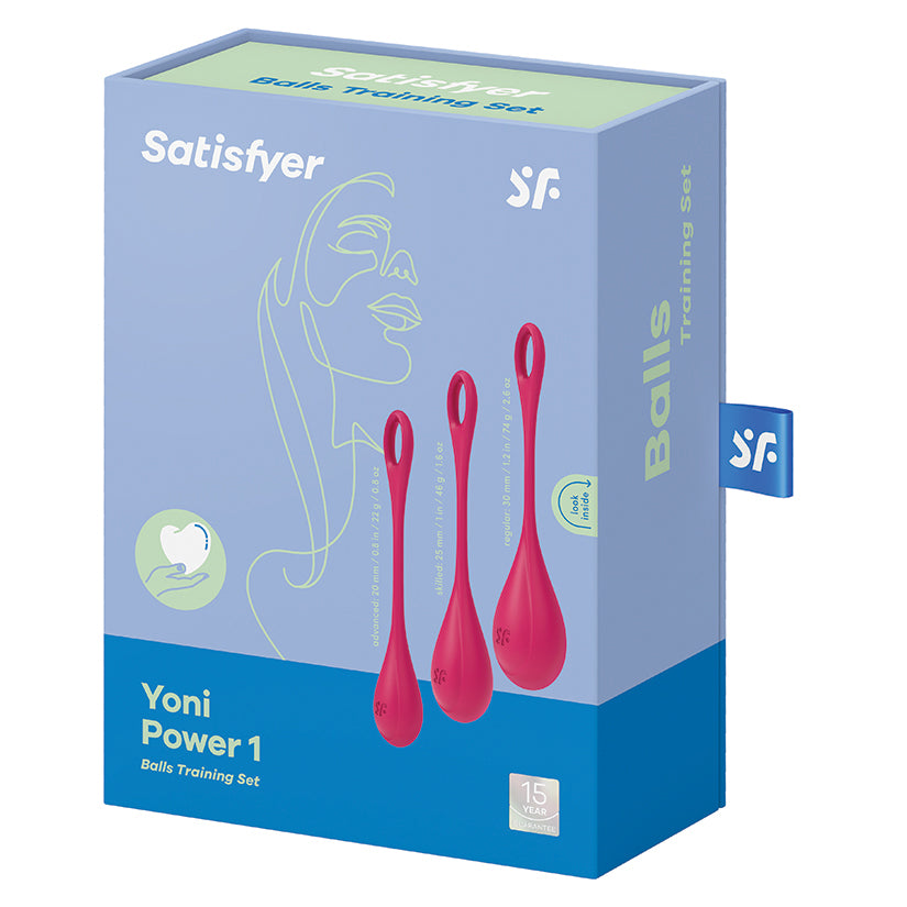 SATISFYER - YONI 1 RED