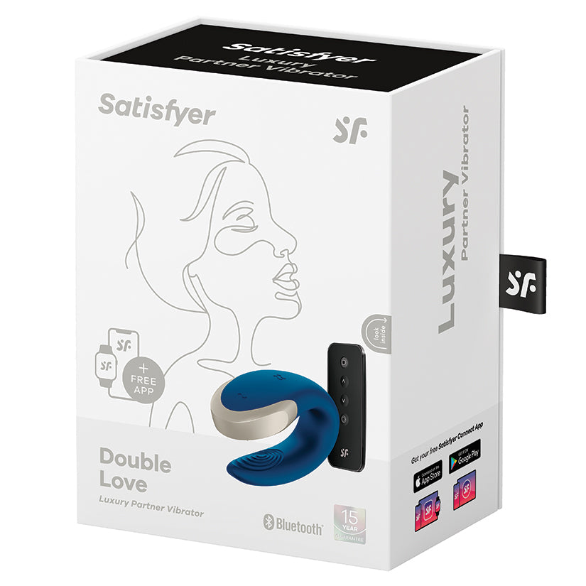 SATISFYER - DOUBLE LOVE BLUE