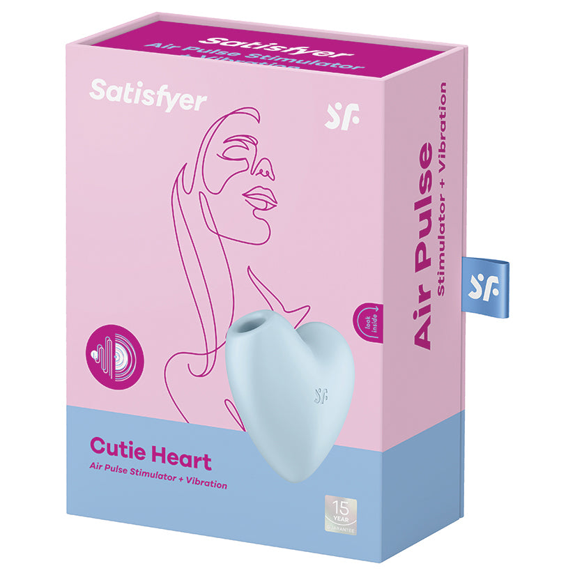 SATISFYER - CUTIE HEART AZUL
