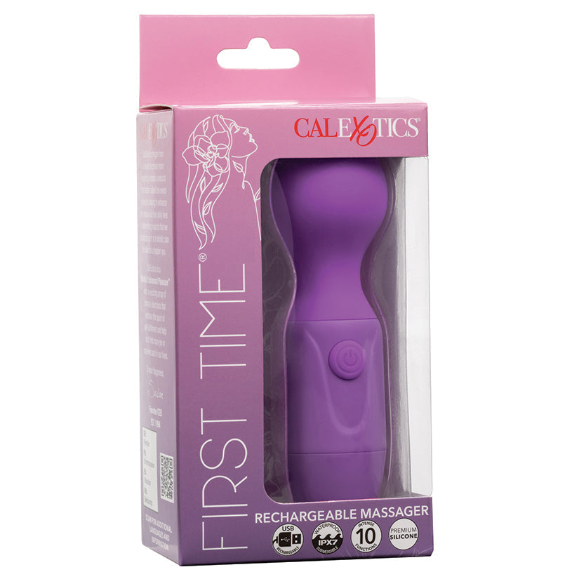 CALEXOTICS - FIRST TIME RECHARGEABLE MASSAGER PURPLE