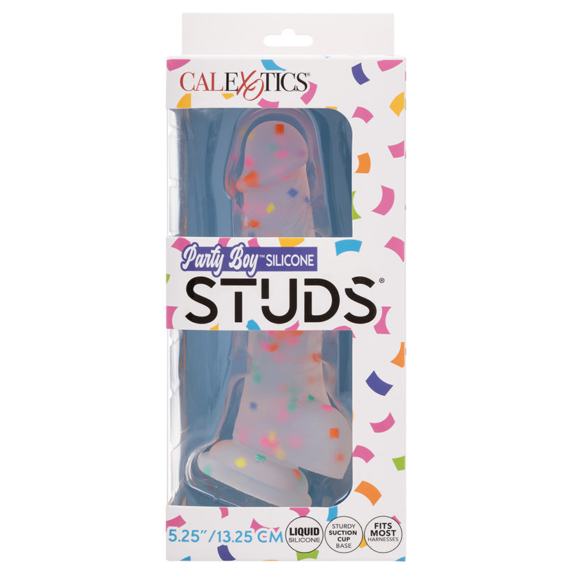 CALEXOTICS - PARTY BOY SILICONE STUDS 5.25 IN.