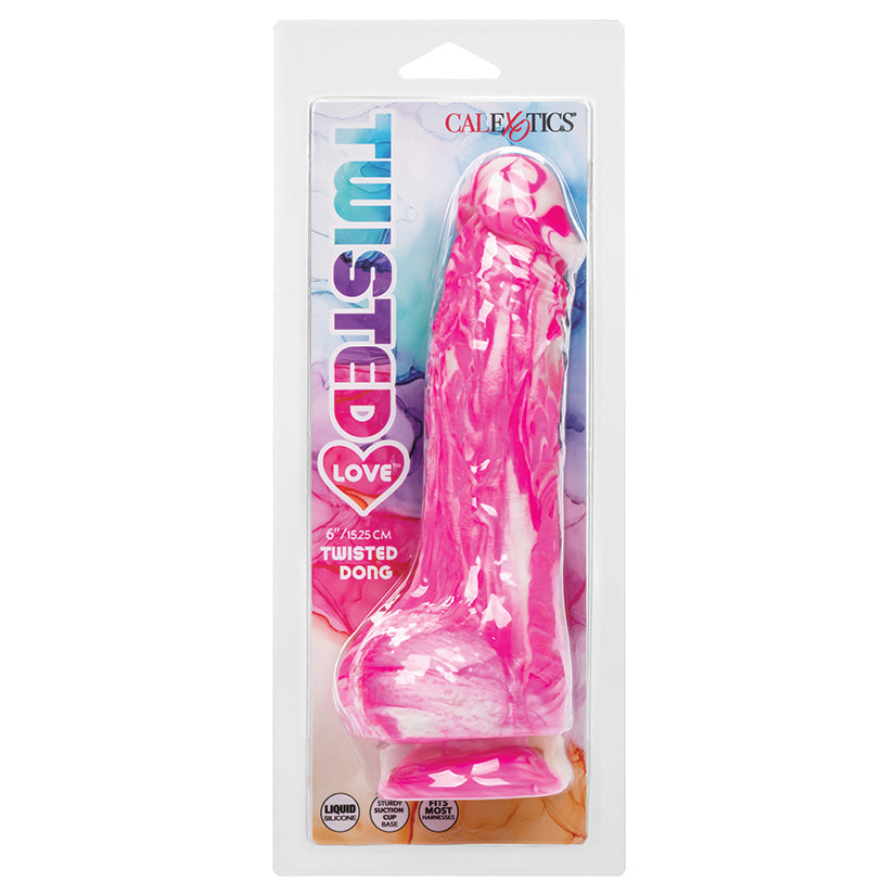 CALEXOTICS - TWISTED LOVE TWISTED DONG PINK