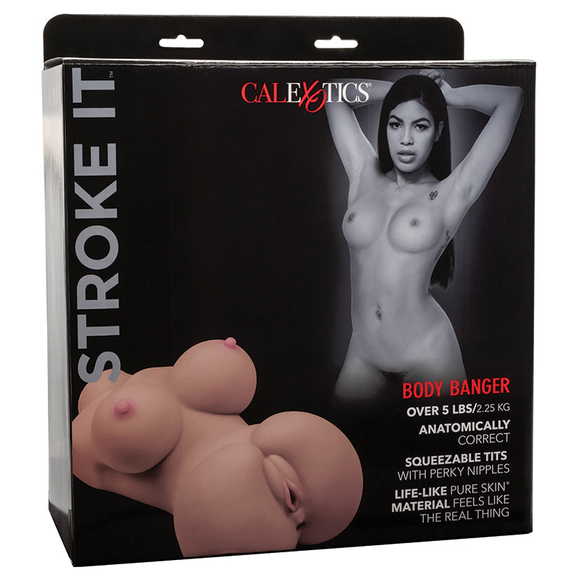 CALEXOTICS - STROKE IT BODY BANGER BROWN